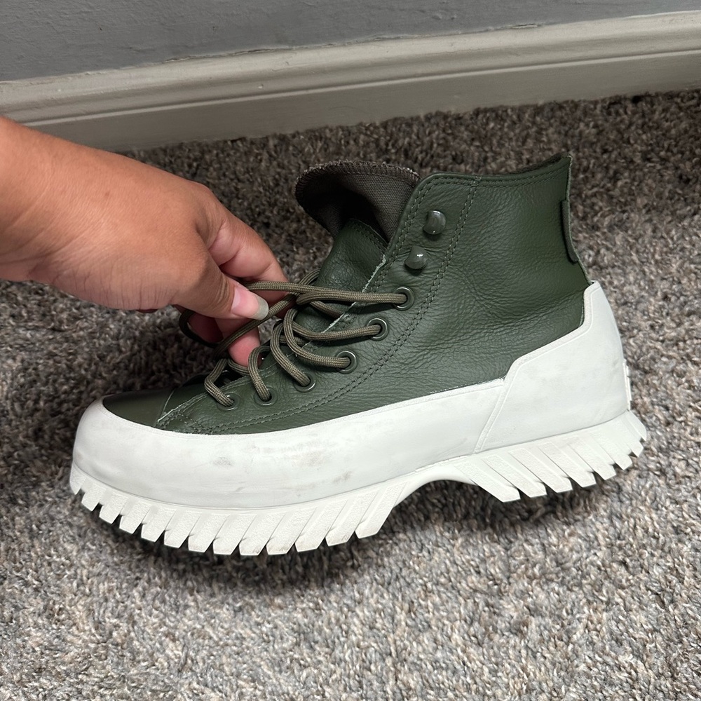 Lugged winter 2.0 Converse Olive and white Sneakers